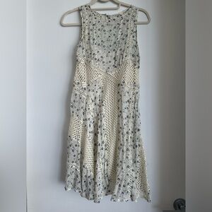 Anthropologie floral dress
